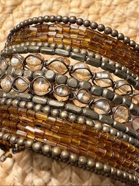 Boho Beaded Wrap Bracelet
